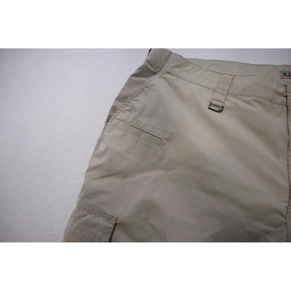 5.11 Tactical Cargo Pants Mens 44x32 Khaki Tan Ripstop‎ Utility Workwear Rugged
